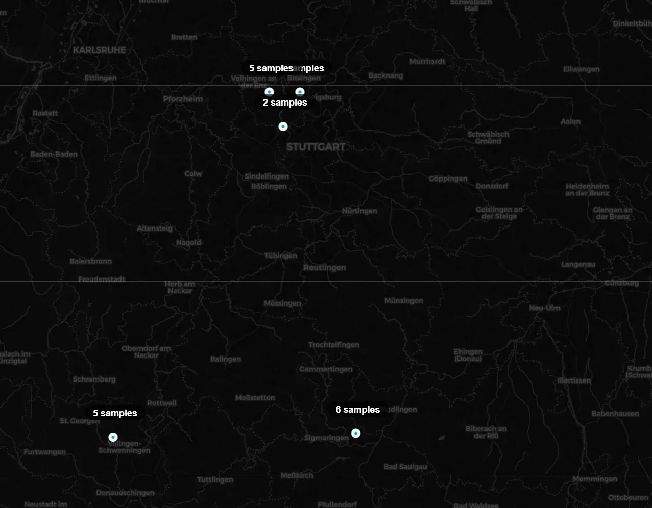 Archaeological Sites Map