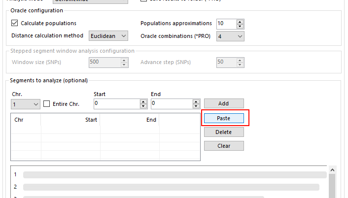 Admixture Studio paste segment