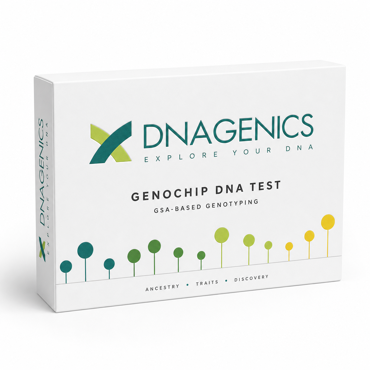 DNA Genics Genochip DNA Test kit box