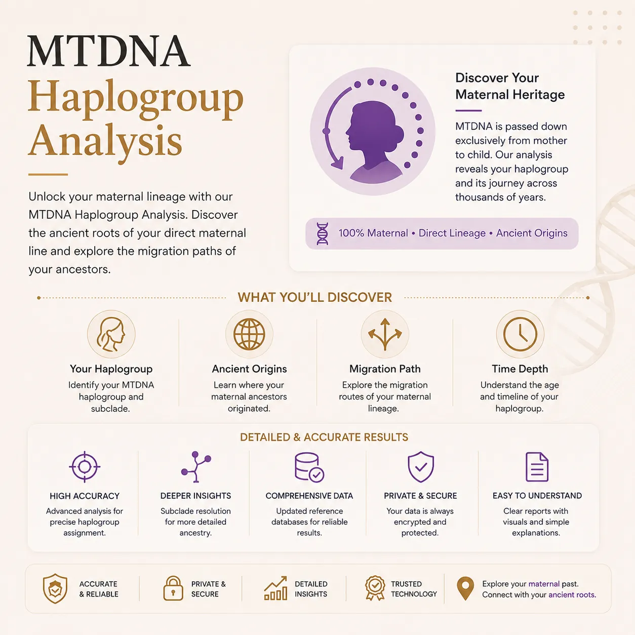 MTDNA Haplogroup Report