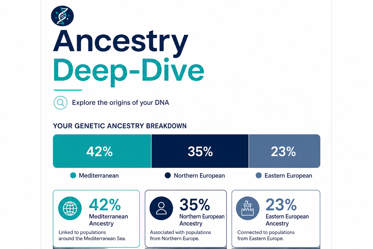 Modern Professional sample infographic