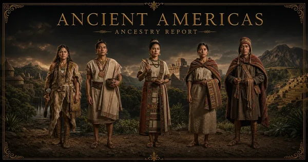 Ancient American cultural setting illustrating reference population comparisons