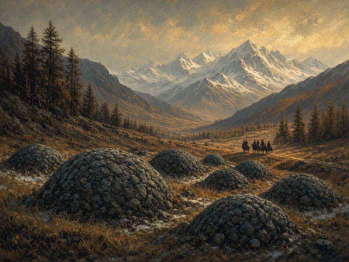 Illustration of Iron Age landscape