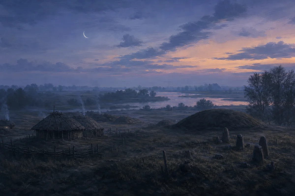 Rákóczifalva-Bagi-földek (AI-generated illustration)