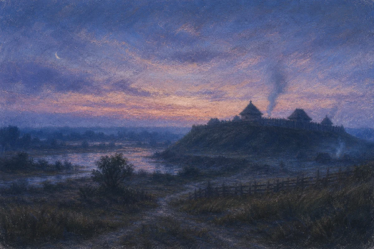 Płońsk (AI-generated illustration)