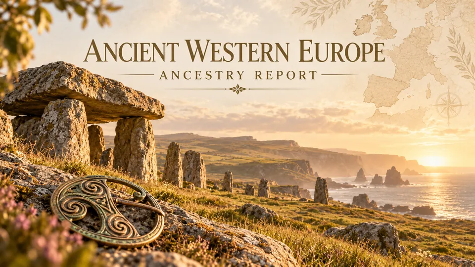 Ancient Western Europe Ancestry Report