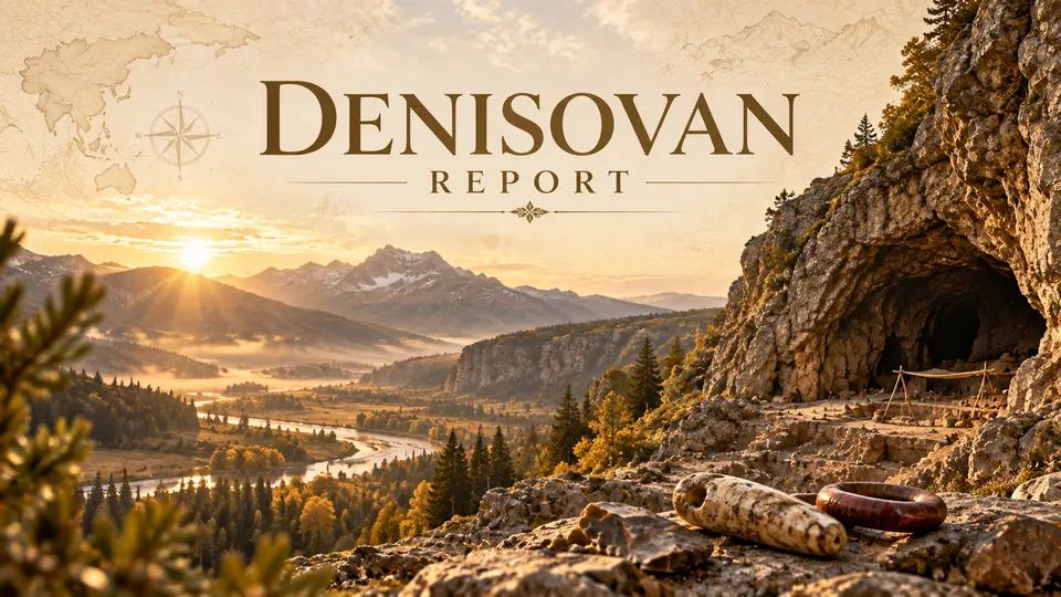Denisovan reconstruction illustrating archaic genome comparison