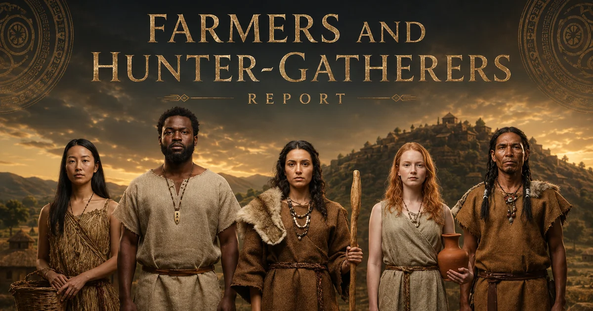 Farmer & Hunter-Gatherers Reports
